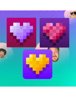 Значок Twitch Charity (Together for Good)