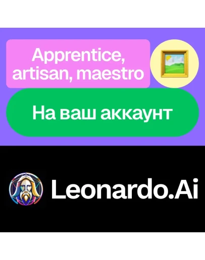 Leonardo Ai Apprentice, artisan На ваш аккаунт