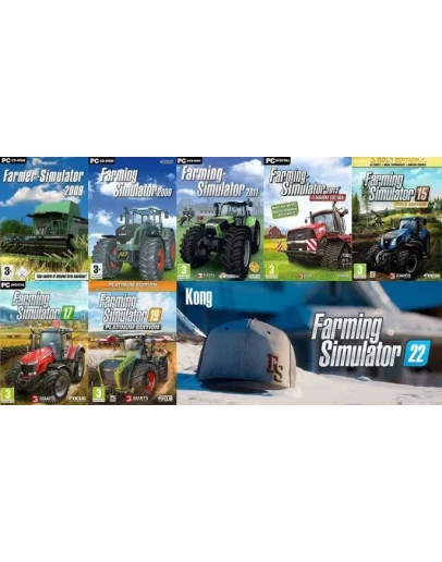 Farming Simulator 11+13+15+17+19+22 Steam/Global