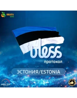 VPN VLESS Эстония Скорость 2 GbРаботает в РФ