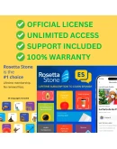 Rosetta Stone Пожизненная лицензия - 24+ языков
