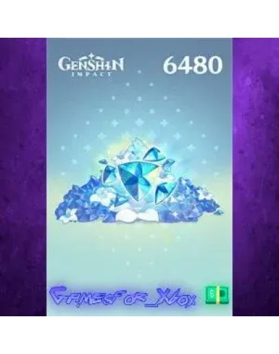 Genshin Impact - 6,480 Genesis Crystals XBOX DLC