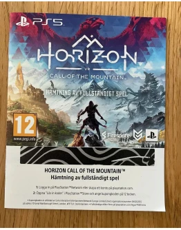 Код Horizon Call of the Mountain VR2 PS5 TR PL UA