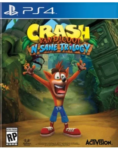Crash Bandicoot Trilogy+NBA 2K18+3 Игры EU PS4/PS5