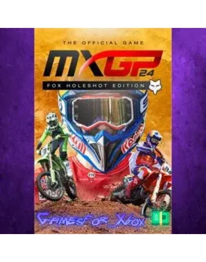 MXGP 24 - Fox Holeshot Edition XBOX MXGP 24 - Fox Holeshot Edition XBOX