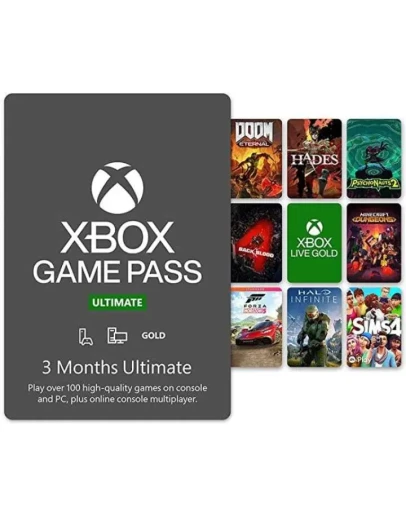 Xbox Game Pass Ultimate 3 месяц Xbox Live ключ ИНДИЯ Xbox Game Pass Ultimate 3 месяц Xbox Live ключ ИНДИЯ