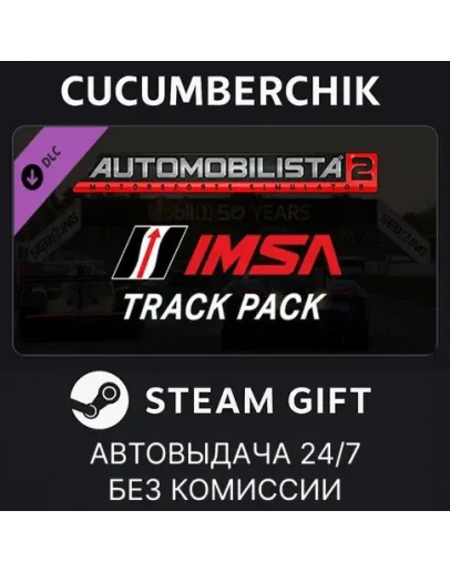 Automobilista 2 - IMSA Track PackSTEAM GIFTRU+МИР
