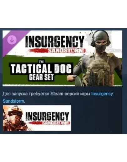 Insurgency: Sandstorm - Tactical Doc Gear Set STEAM РФ