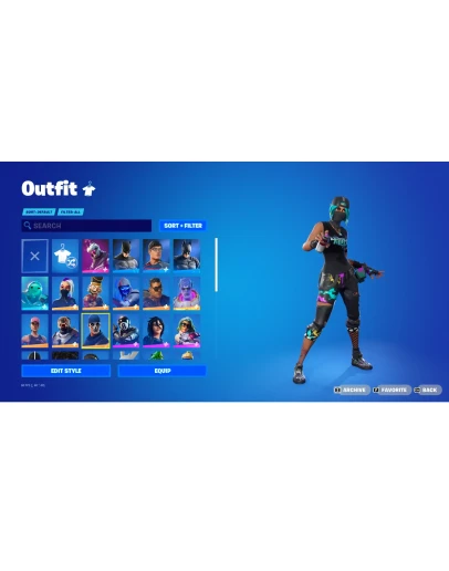 FORTNITE 43+ СКИНОВ АККАУНТА OG STW BATMAN + ПОЧТА