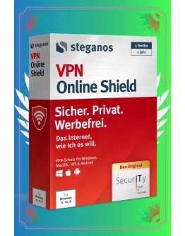 Steganos VPN Online Лицензионный ключ на 1 год Steganos VPN Online Лицензионный ключ на 1 год