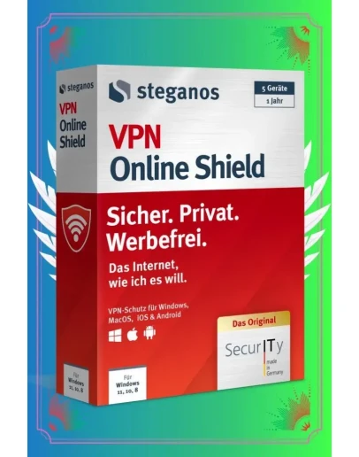 Steganos VPN Online Лицензионный ключ на 1 год Steganos VPN Online Лицензионный ключ на 1 год