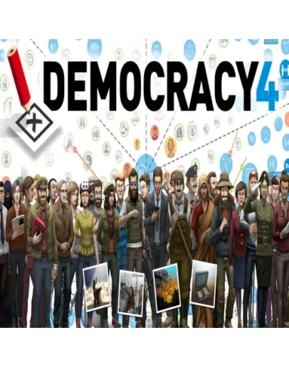 Democracy 4 EPIC GAMES (PC)