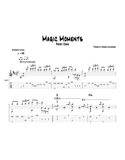 Magic Moments - Perry Como