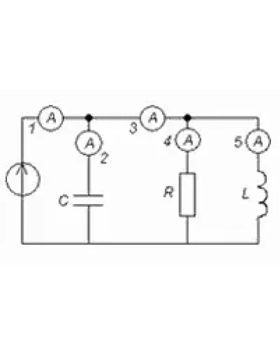 Задача 02100111-0200-0002 (решение от ElektroHelp). Параллельное соединение R, L, C.