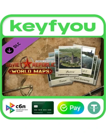 Workers &amp Resources: Soviet Republic World Maps STEAM