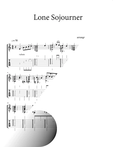Lone Sojourner (from 