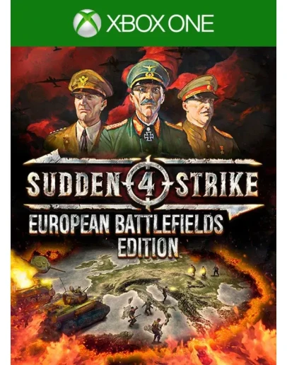 SUDDEN STRIKE 4 EUROPEAN BATTLEFIELDS XBOX KEY