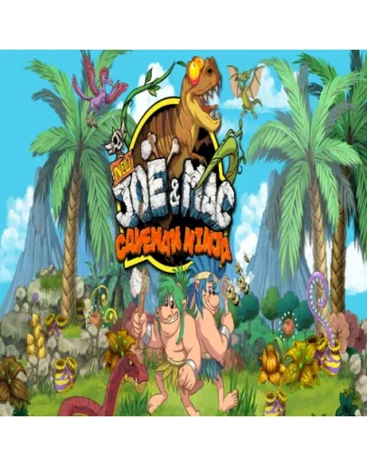 NEW Joe and Mac Caveman Ninja EPIC GAMES (PC)