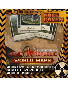 РФ+СНГ Workers & Resources: Soviet Republic - World Maps STEAM КЛЮЧ РФ+СНГ Workers & Resources: Soviet Republic - World Maps STEAM КЛЮЧ