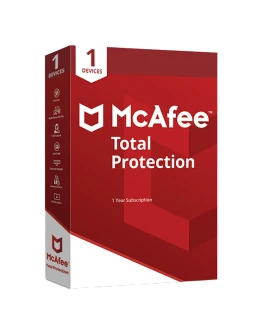 McAfee Total Protection 1 для ПК до 10 апреля 2025