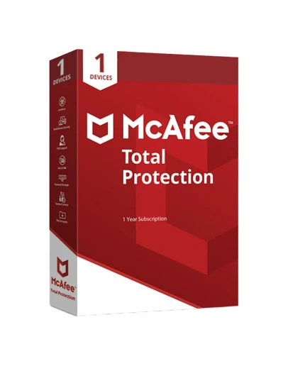 McAfee Total Protection 1 для ПК до 10 апреля 2025