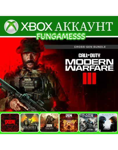 COD: Modern Warfare 3+ DOOM: The Dark Ages XBOX АККАУНТ
