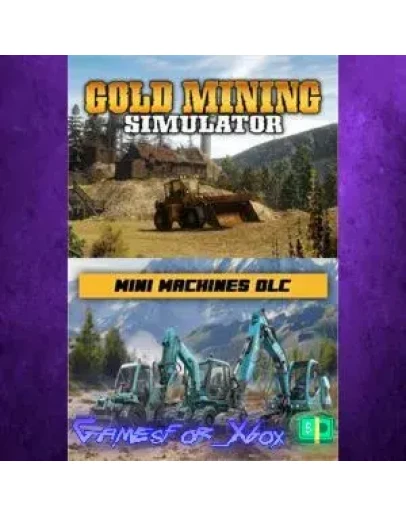 Gold Mining Simulator + Mini Machines DLC XBOX Gold Mining Simulator + Mini Machines DLC XBOX