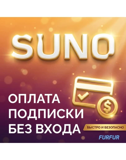 Оформление подписки Suno.AI БЕЗ ВХОДА В АККАУНТ