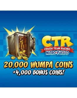 Crash Team Racing NitroFueled 20000 4000 Mонет Wumpa