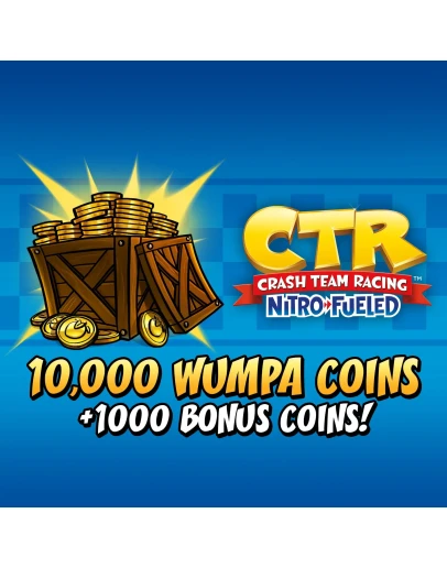 Crash Team Racing NitroFueled 10000 1000 Mонет Wumpa