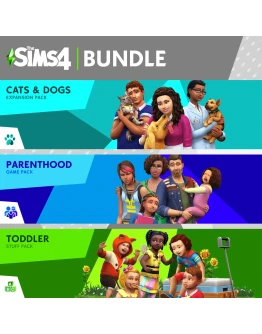 The Sims 4 Коллекция Кошки и собаки Родители Детские в
