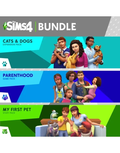 The Sims 4 Любовь к животным Коллекция PS4 ПСН