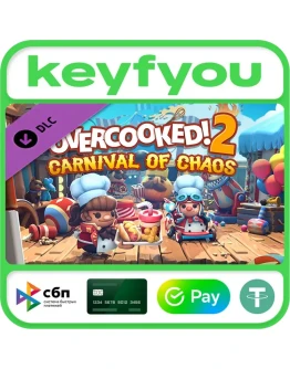 Overcooked! 2 - Carnival of Chaos / STEAM DLC КЛЮЧ Overcooked! 2 - Carnival of Chaos / STEAM DLC КЛЮЧ