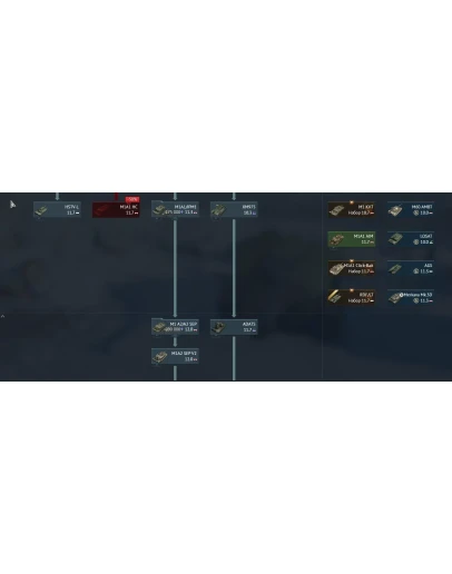 Топовый аккаунт в WAR THUNDER