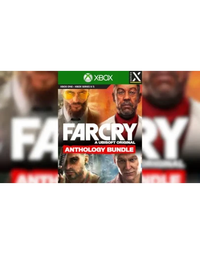 FAR CRY ANTHOLOGY BUNDLE 3+4+5+6 Xbox One Series XS