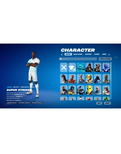 FORTNITE37+ ОБЛИЦОВ АККАУНТ OG SUPER STRIKER +ПОЧТА