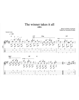 The Winner takes It All - ABBA
