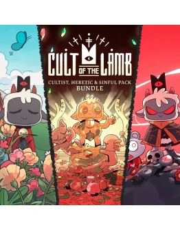 Cult of the Lamb Cultist Heretic and Sinful Pack Bundl