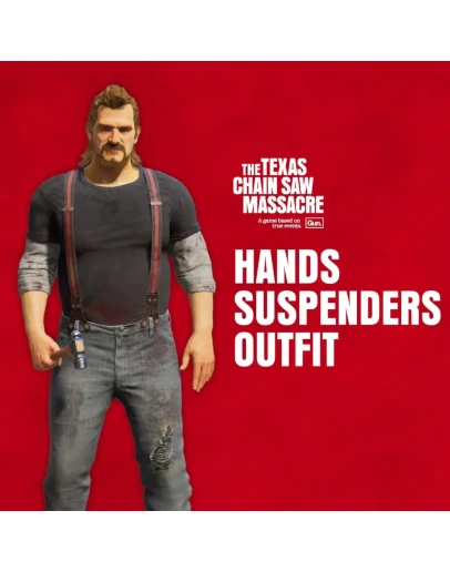 The Texas Chain Saw Massacre Hands Outfit 1 Suspenders