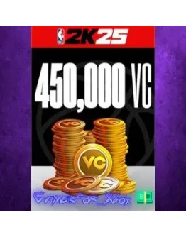 NBA 2K25 450,000 Virtual Currency Pack XBOX DLC NBA 2K25 450,000 Virtual Currency Pack XBOX DLC