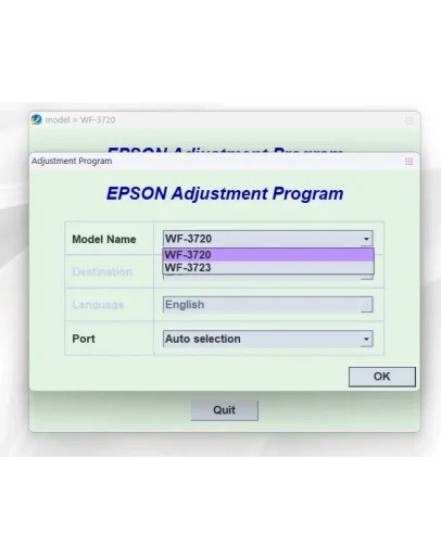 EPSON AdjProg Reset WF3720 WF3723