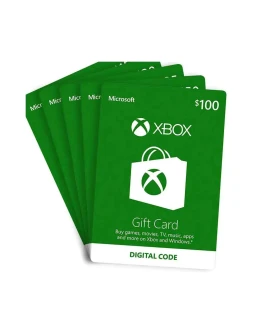 XBOX ПОДАРОЧНАЯ КАРТА 10-50 США XBOX ПОДАРОЧНАЯ КАРТА 10-50 США