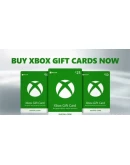 XBOX ПОДАРОЧНАЯ КАРТА 10-50 США