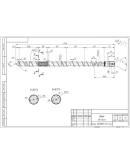 Одношнековый экструдер ЧП-90х30