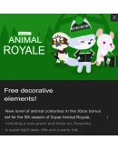 Super Animal Royale Season 9&amp10 Xbox Perks Pack