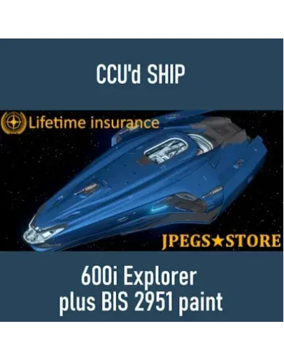 600i Explorer plus BIS 2951 paint - LTI - CCU'd Ship 600i Explorer plus BIS 2951 paint - LTI - CCU'd Ship