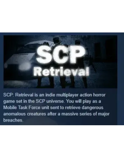 SCP: Retrieval АВТОДОСТАВКА STEAM РОССИЯ