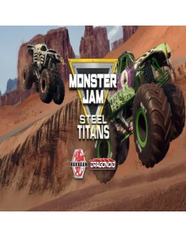 Monster Jam Steel Titans - Bakugan Dragonoid Truck