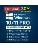 Windows 10-11 Pro/Home 1PC-5PC-20PC Партнёр Microsoft