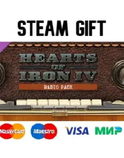 Music - Hearts of Iron IV: Radio Pack steam RU/UA/KZ/